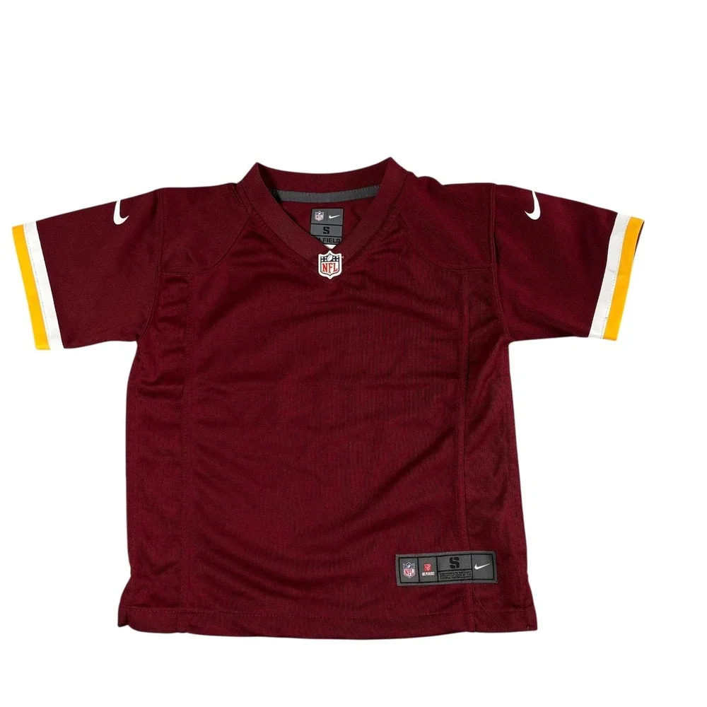 NEW Washington‎ Commanders Jersey Youth S-4 Red Nike NFL On Field Football